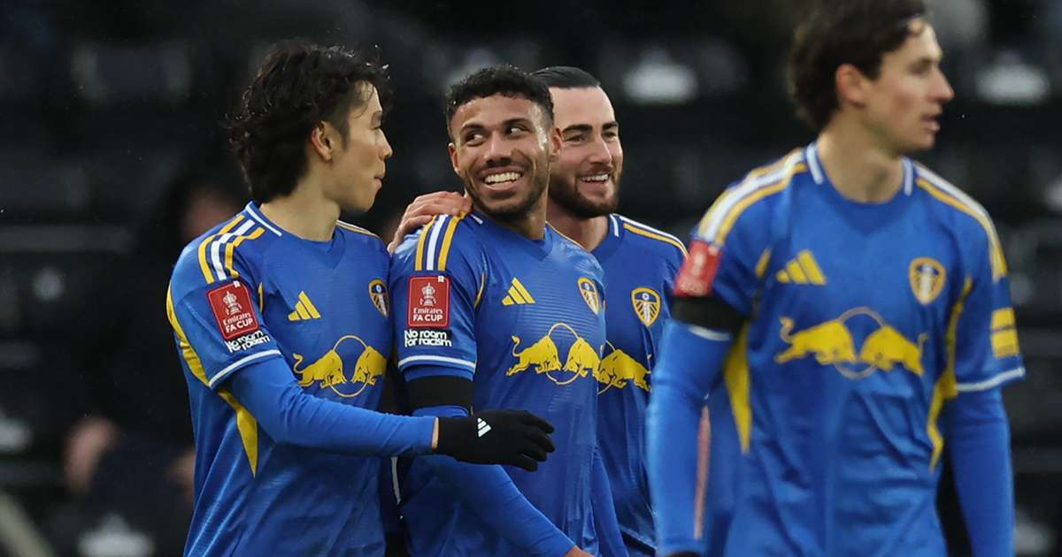 Leeds Rally After Break to See Off Derby in FA Cup